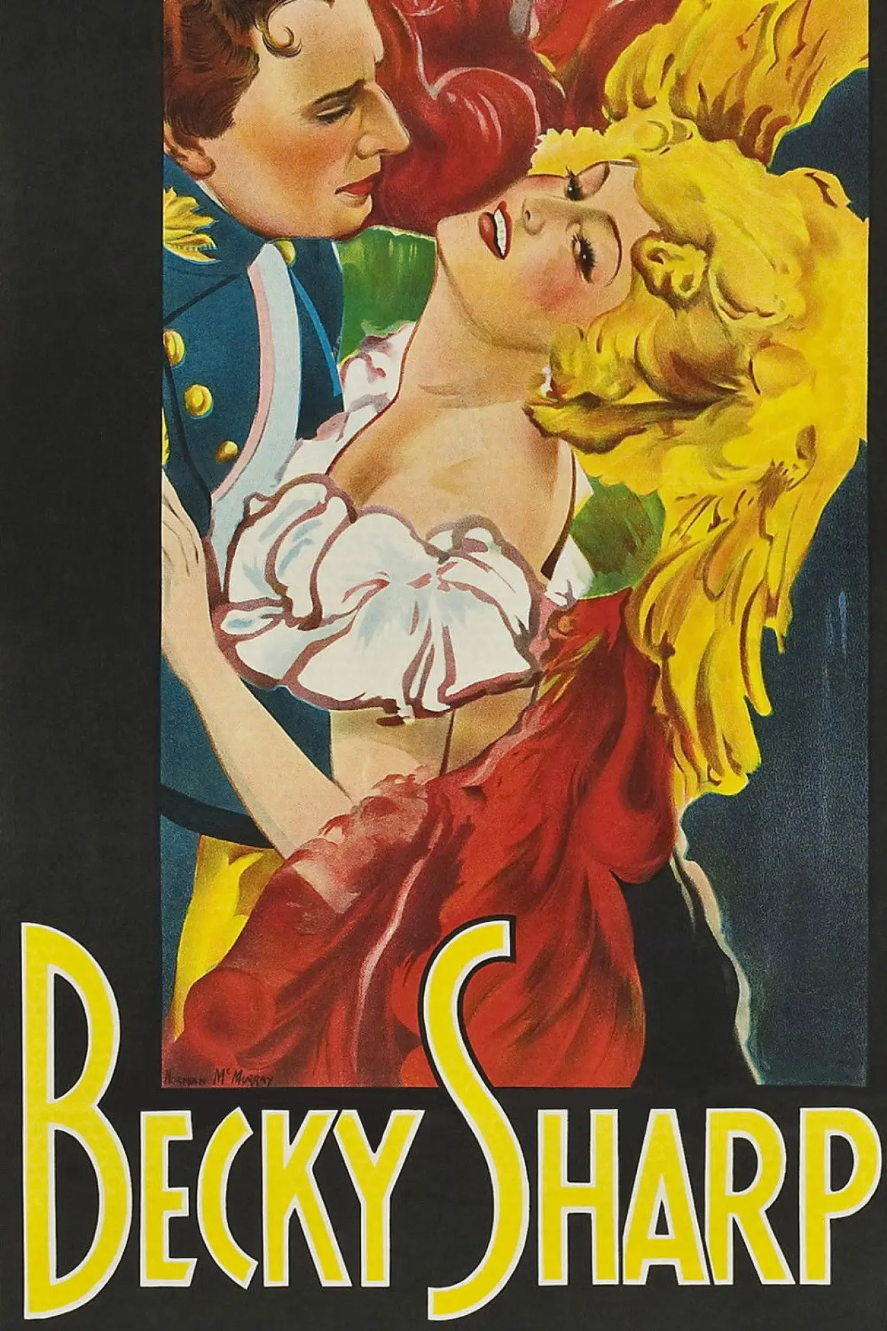 Plakat filmowy "Jarmark próżności"