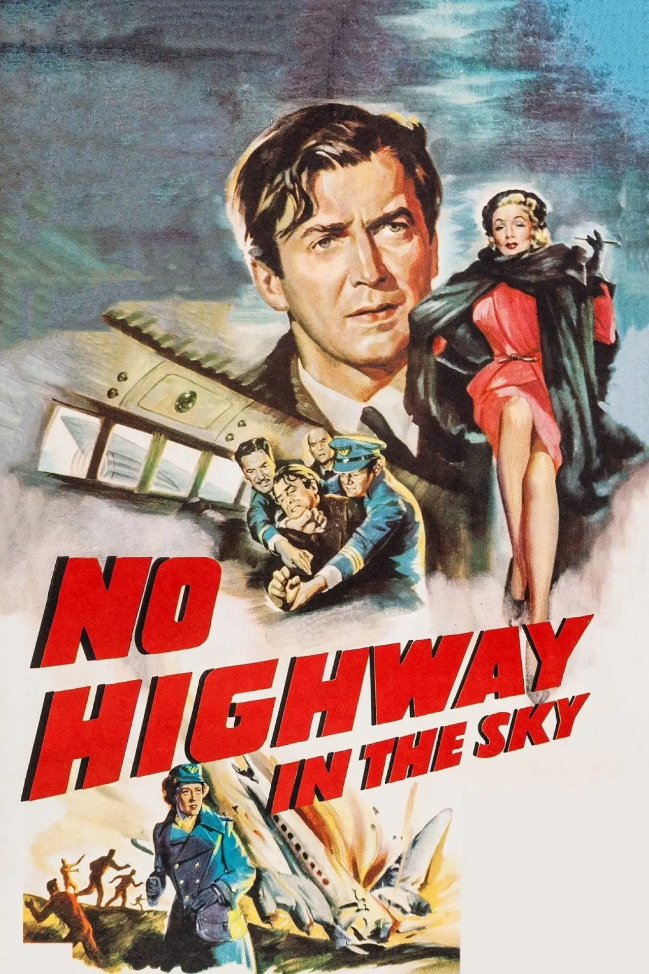 Plakat filmowy "No Highway in the Sky"
