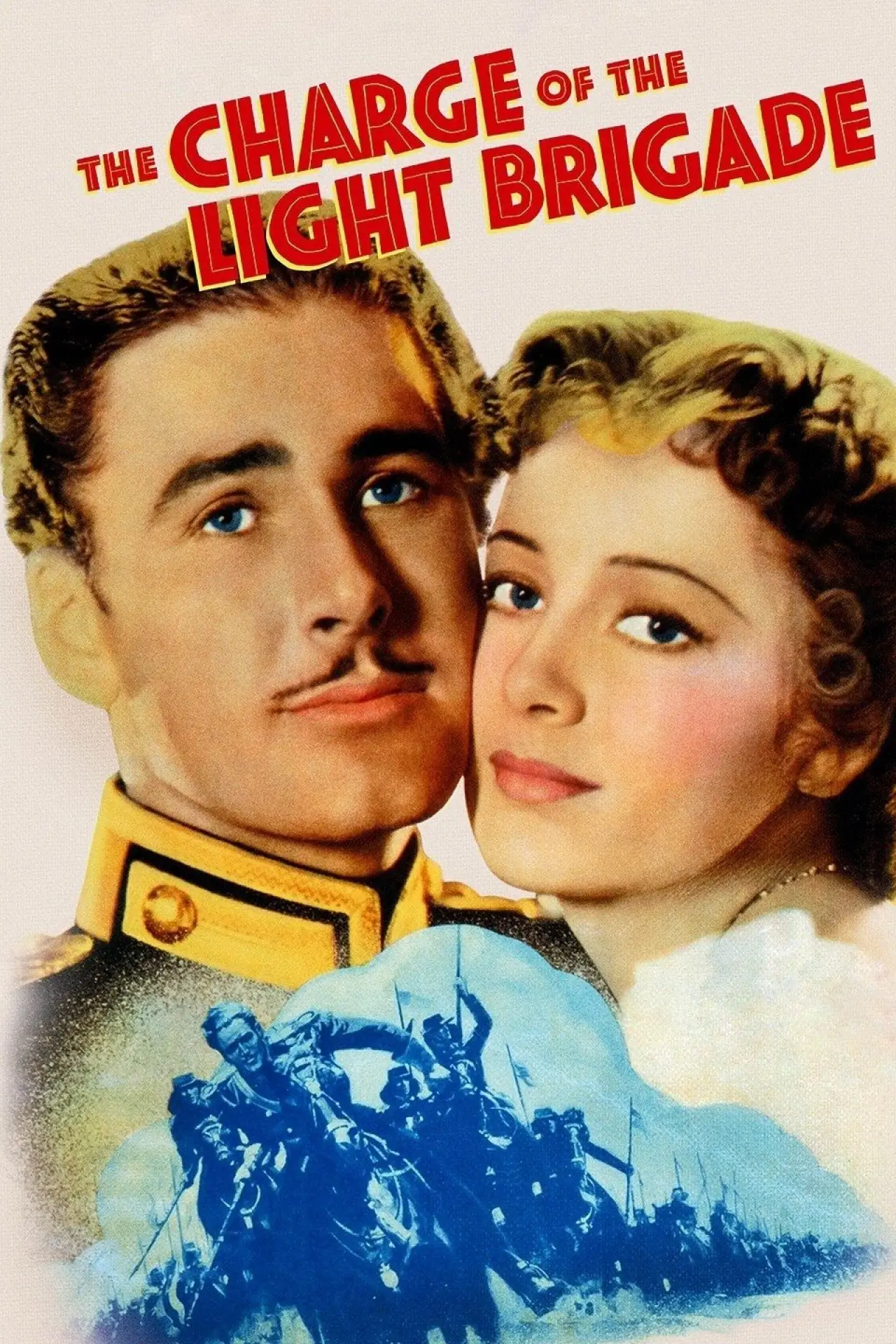Plakat filmowy "Szarża lekkiej brygady"