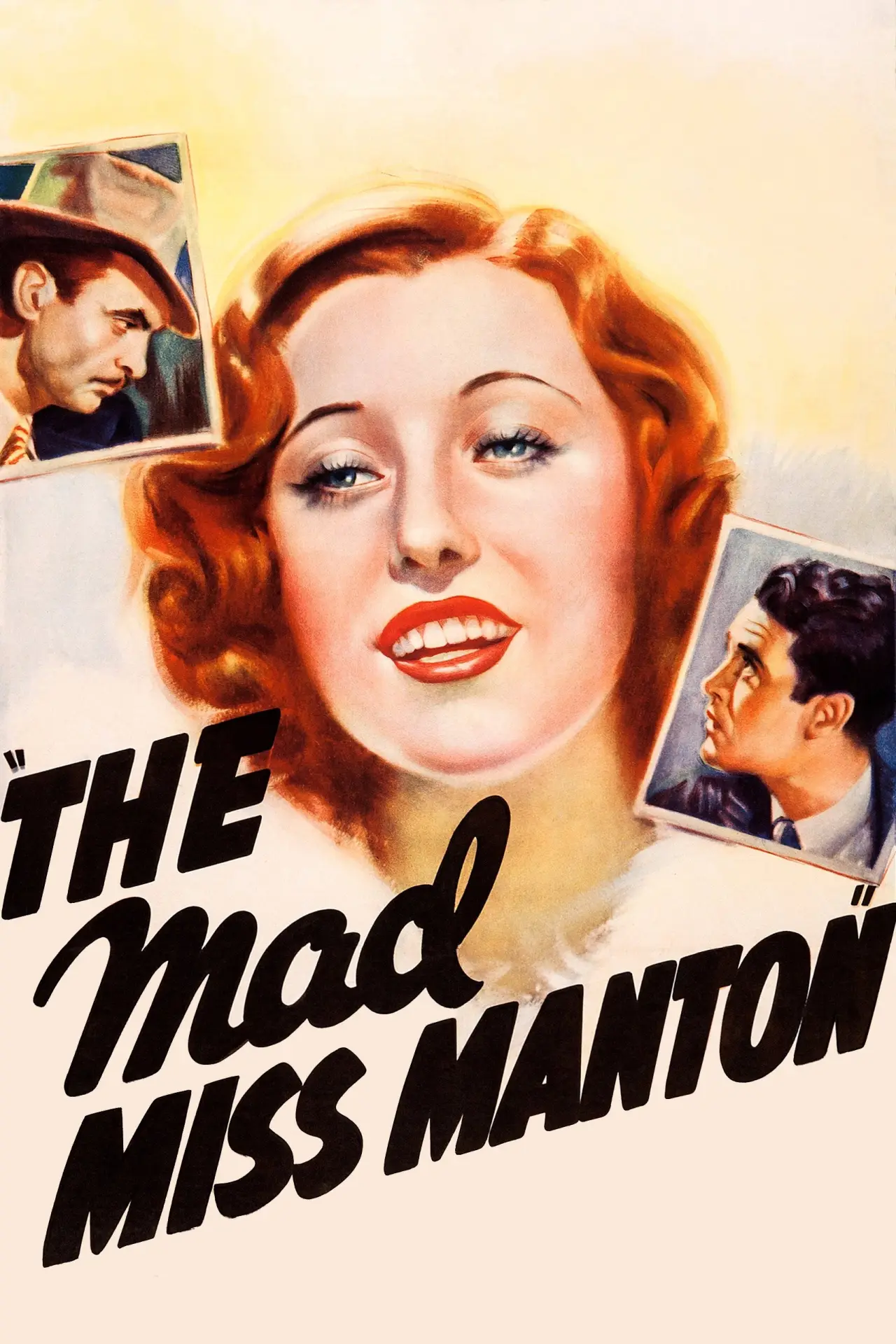 Plakat filmowy "The Mad Miss Manton"