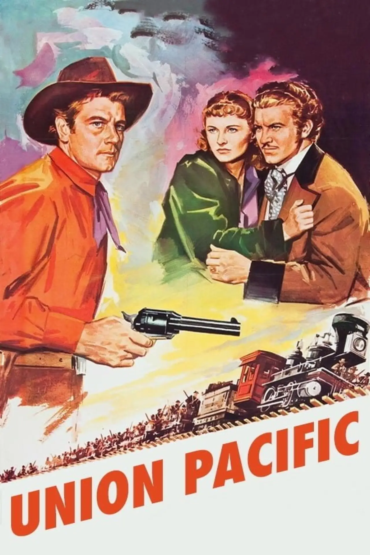 Plakat filmowy "Union Pacific"