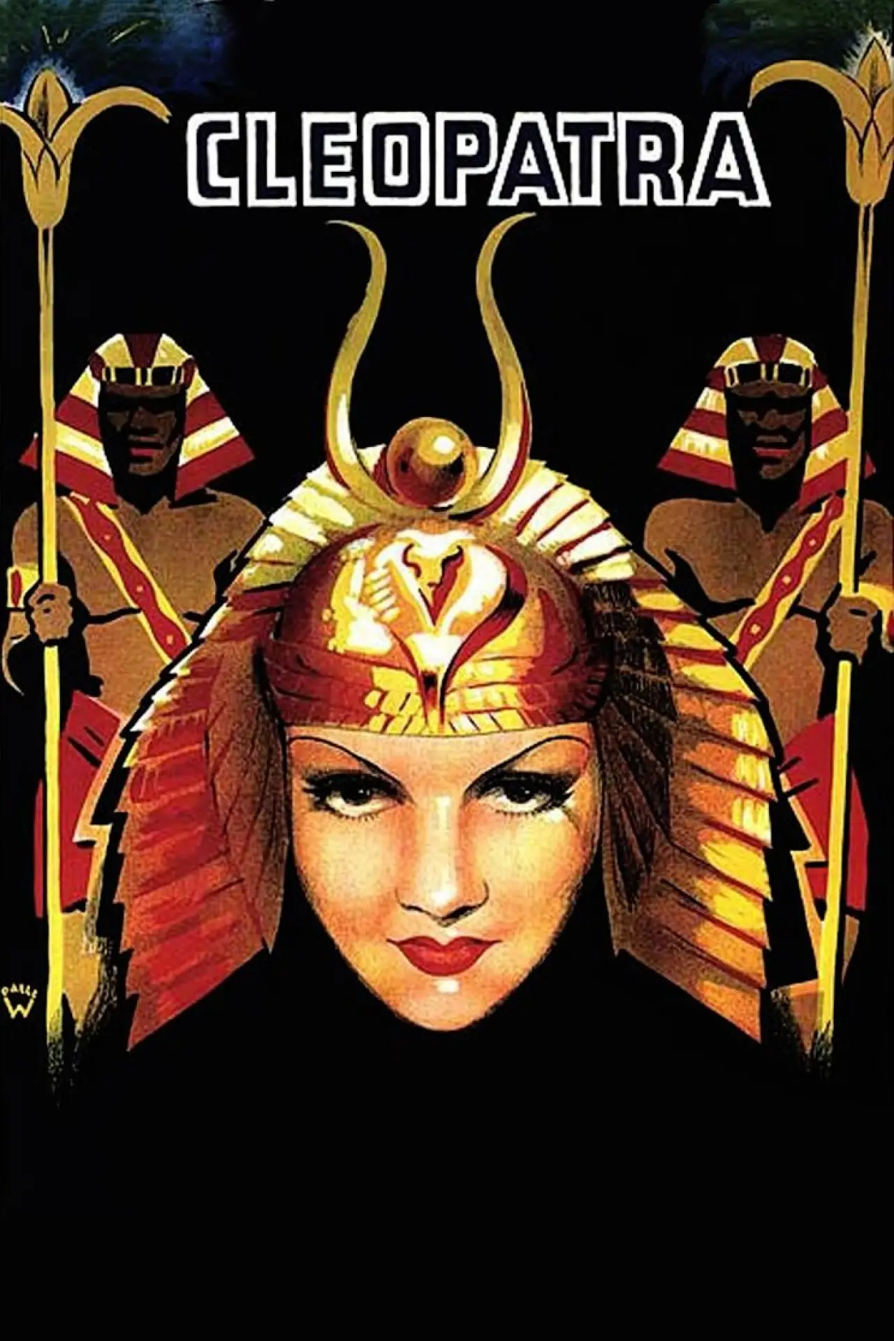 Plakat filmowy "Cleopatra"