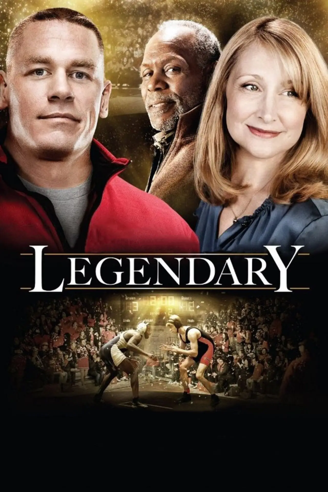 Plakat filmowy "Zostać legendą"