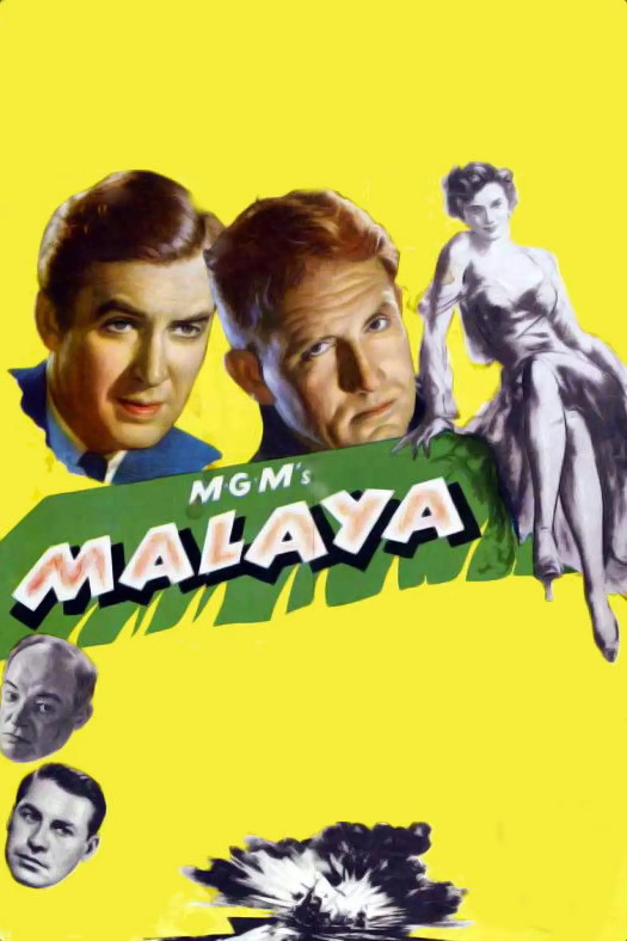 Plakat filmowy "Malaya"