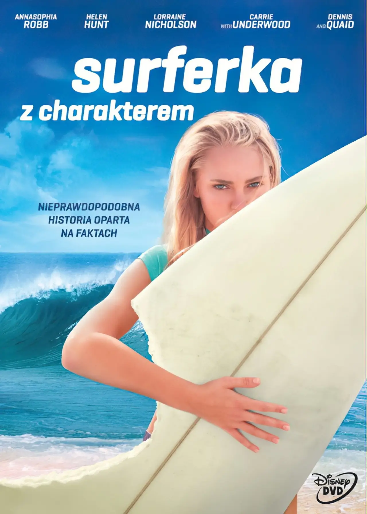 Plakat filmowy "Surferka z charakterem"