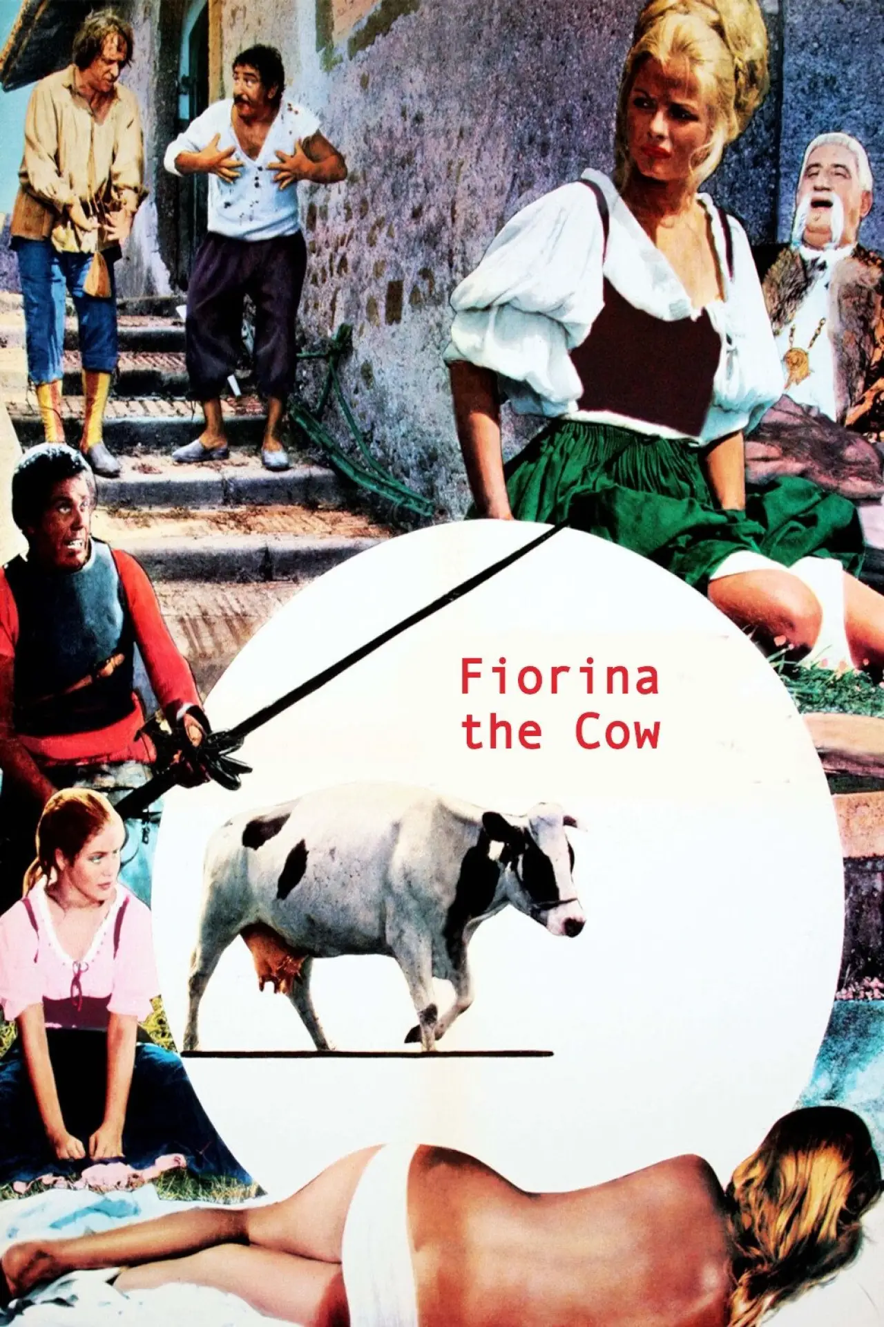 Plakat filmowy "Fiorina la vacca"