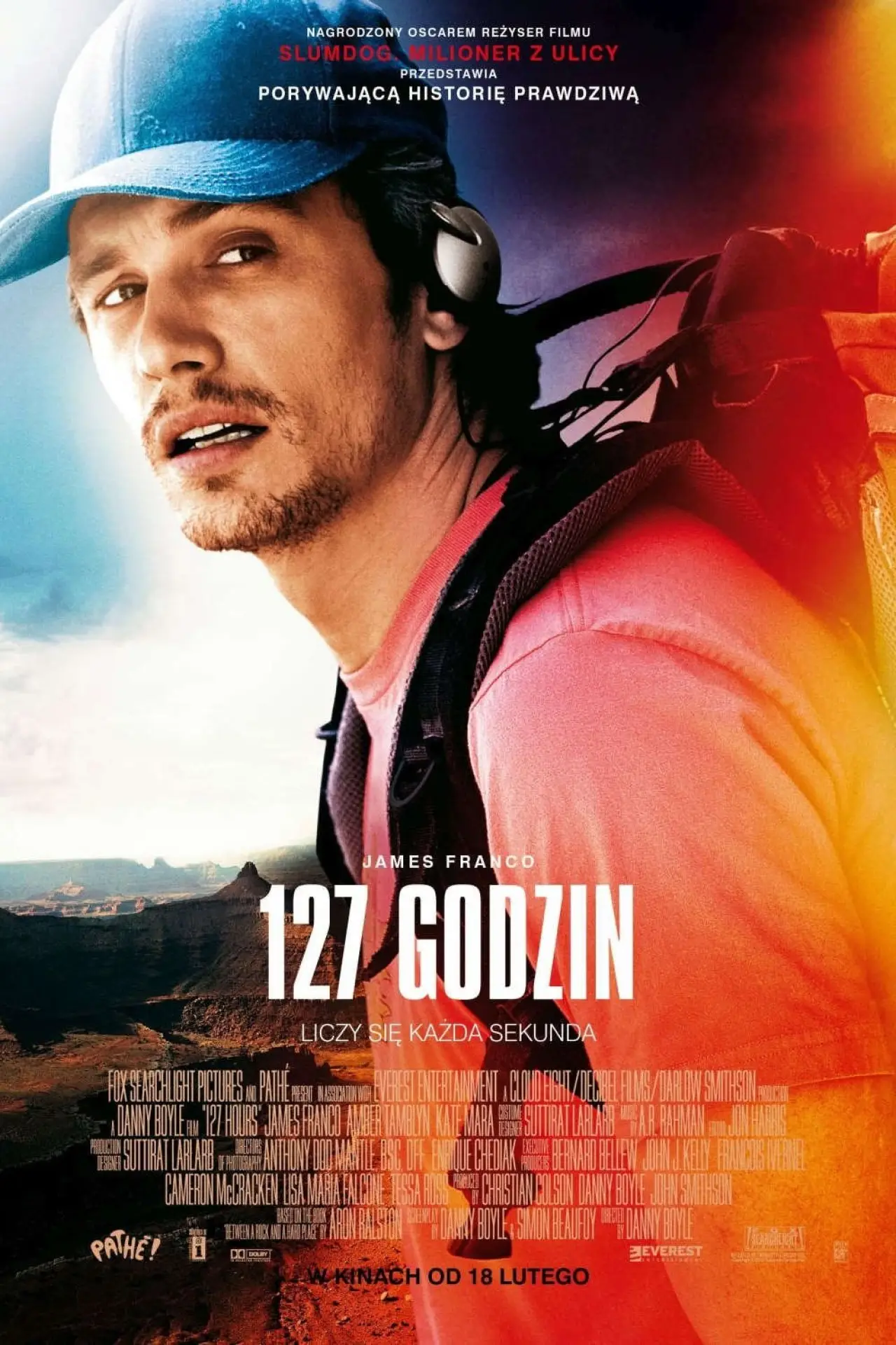 Plakat filmowy "127 Godzin"