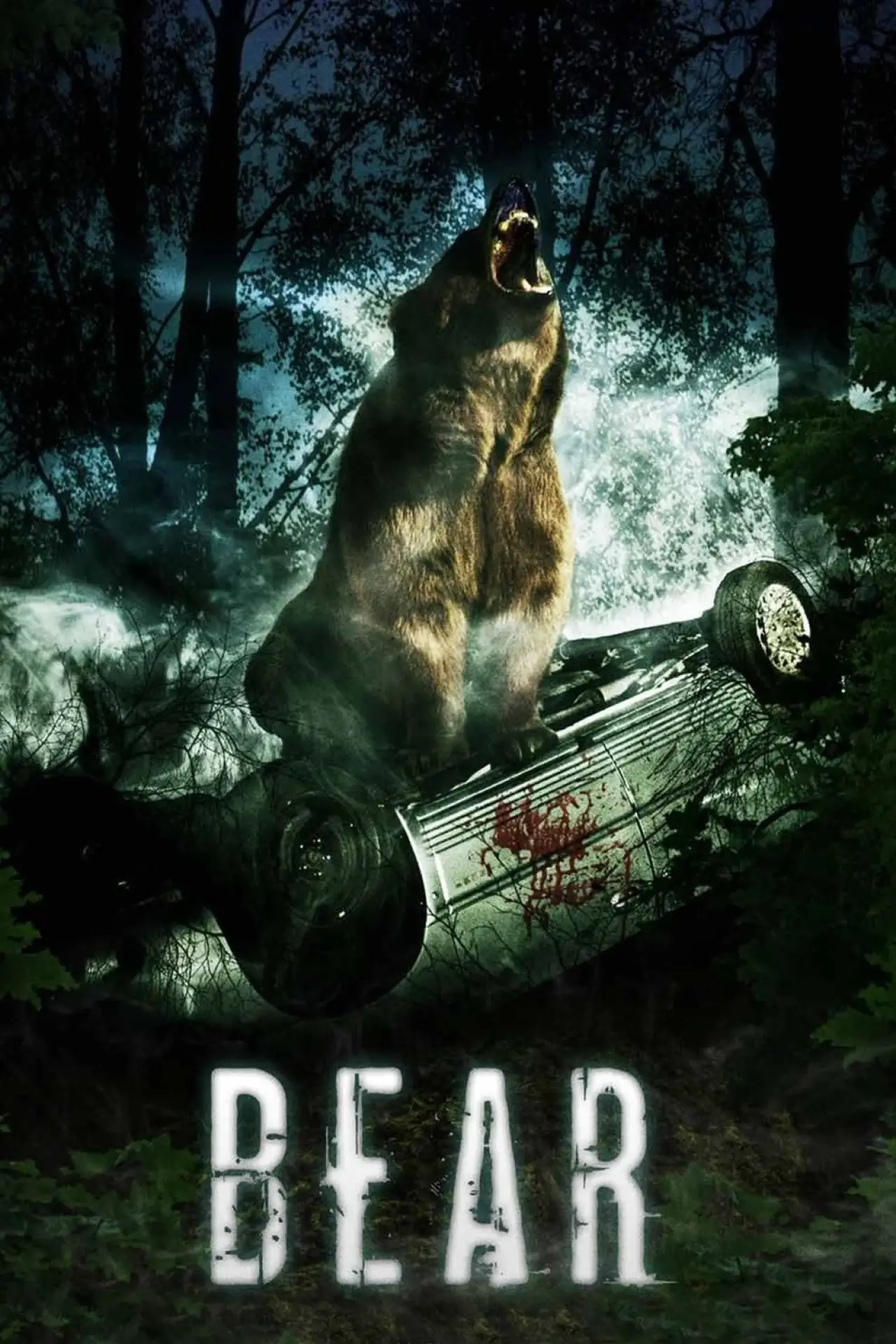Plakat filmowy "Niedźwiedź"