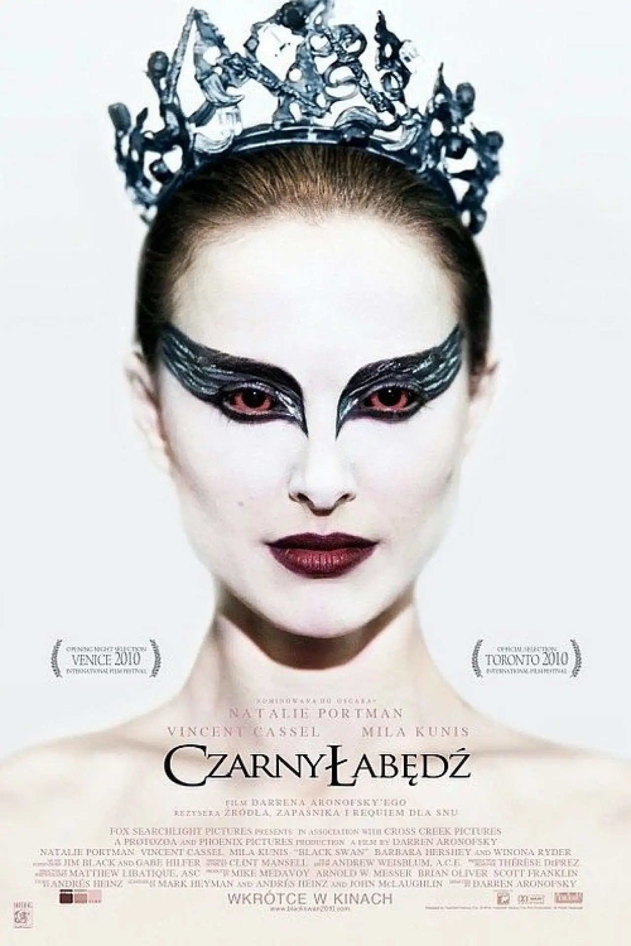 Plakat filmowy "Czarny Łabędź"