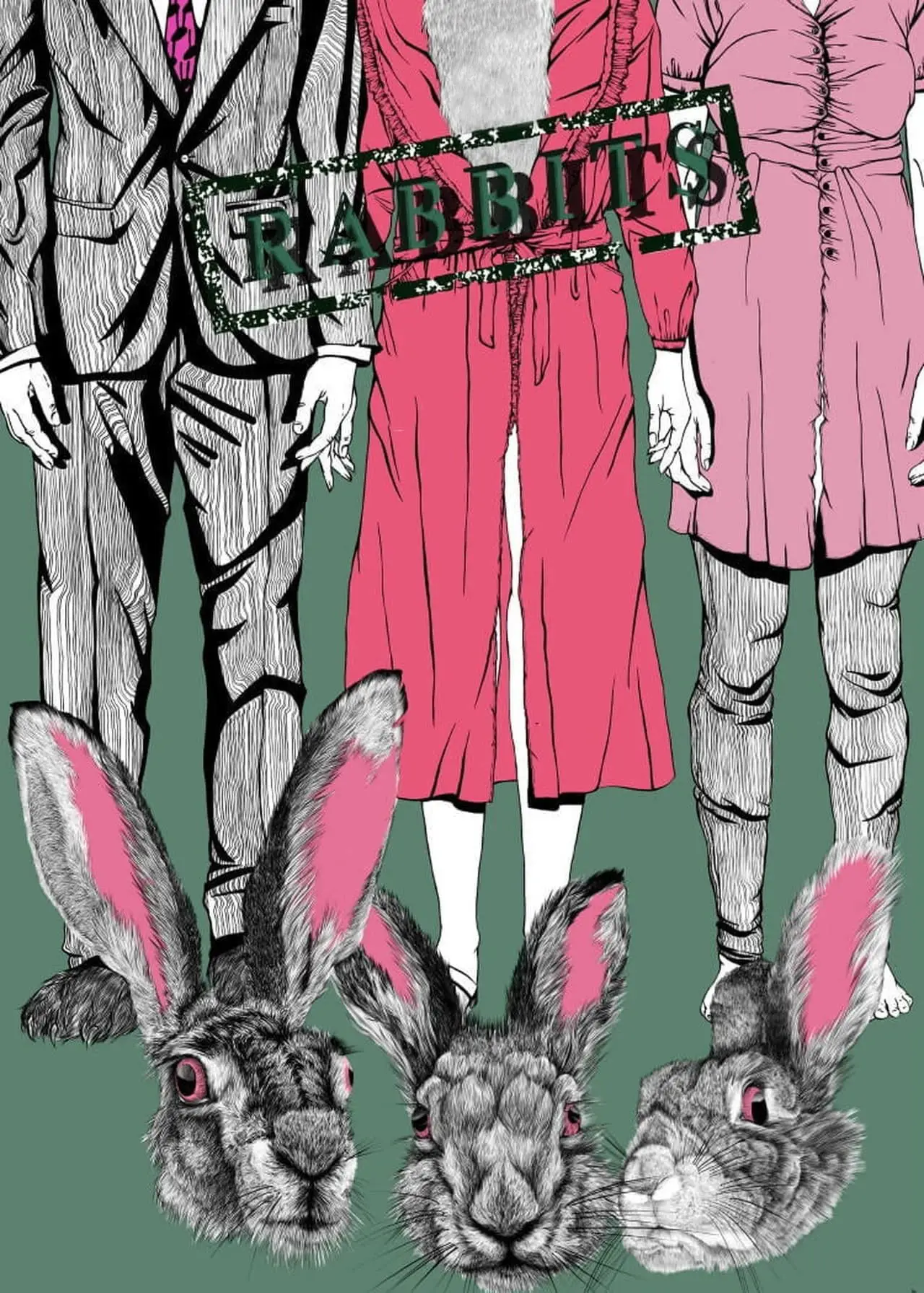 Plakat filmowy "Króliki"