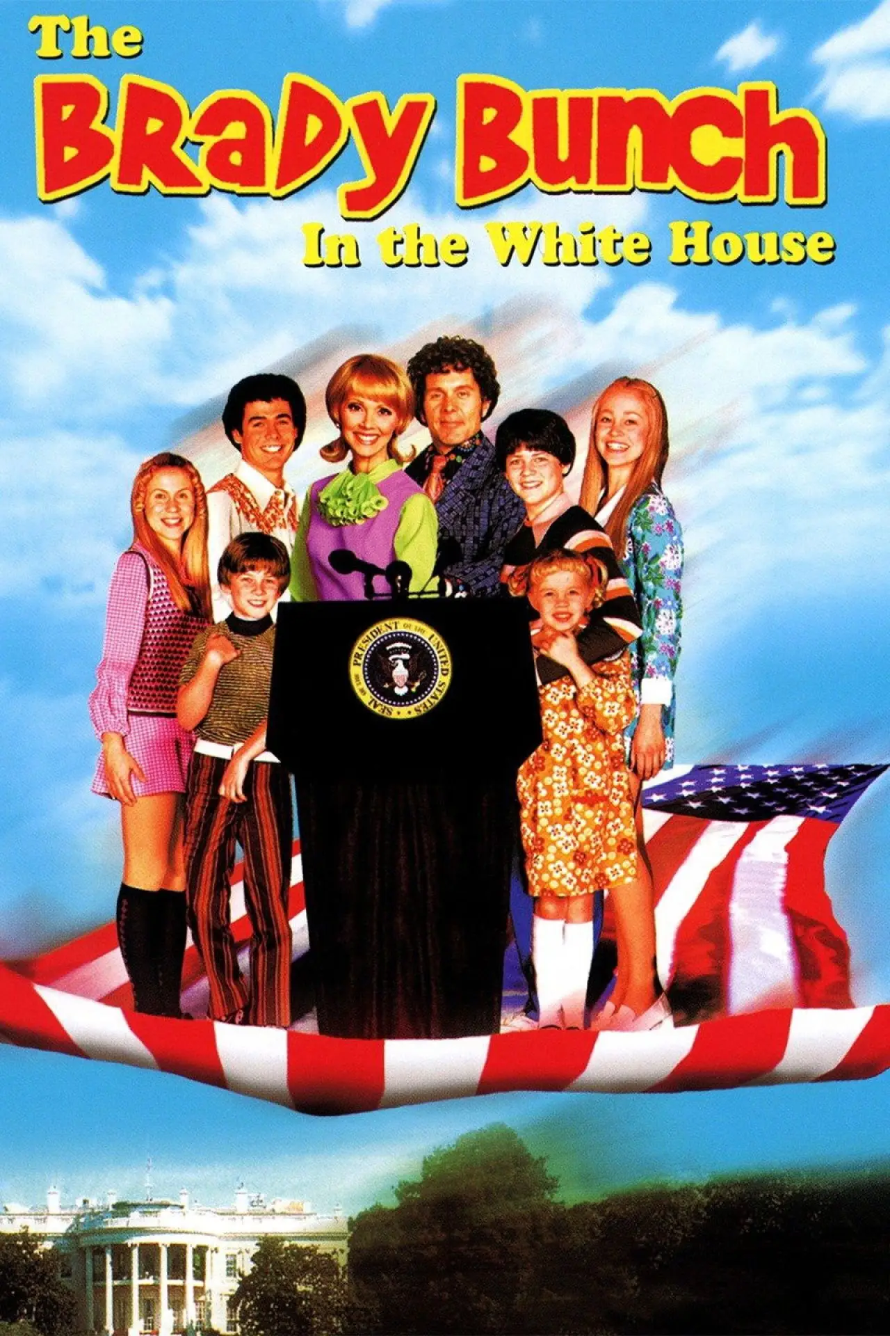 Plakat filmowy "The Brady Bunch in the White House"