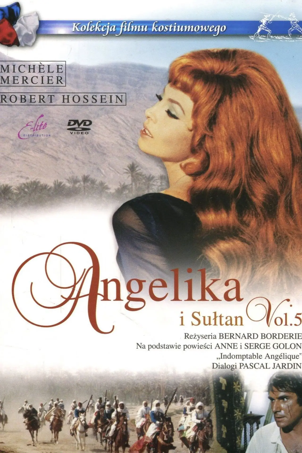 Plakat filmowy "Angelika i Sułtan"