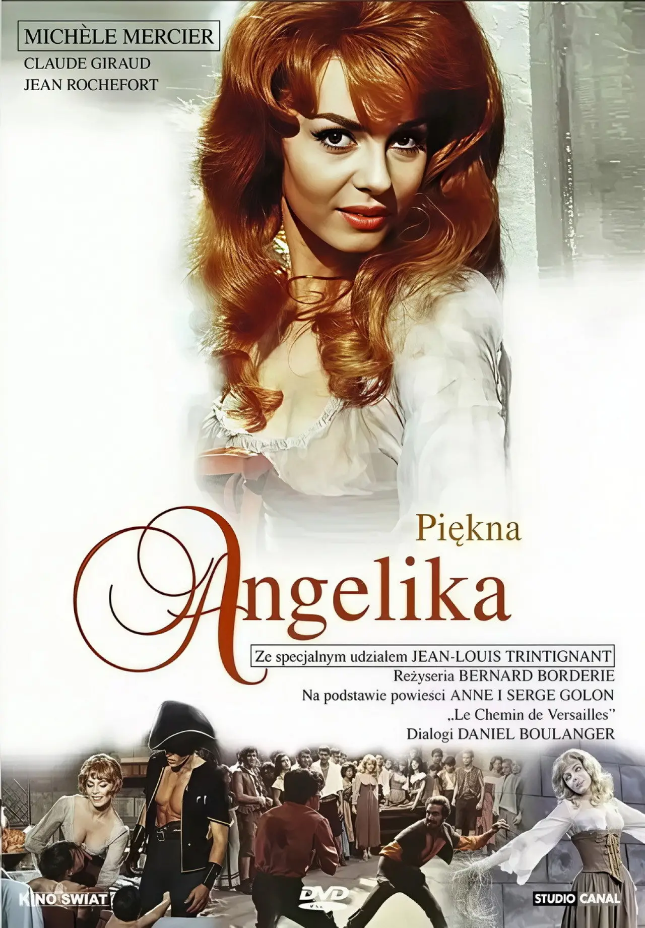 Plakat filmowy "Piękna Angelika"