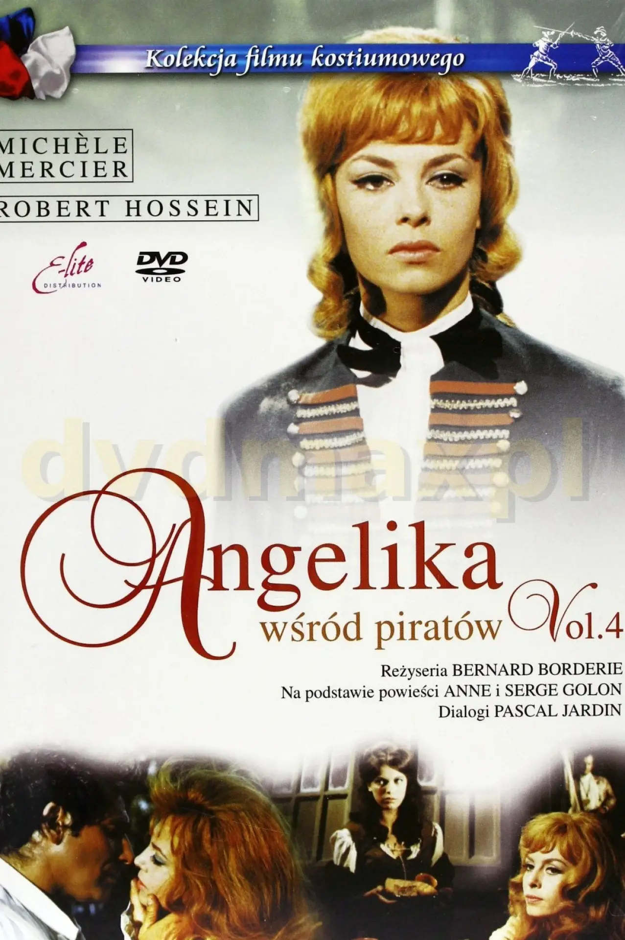 Plakat filmowy "Angelika wśród piratów"