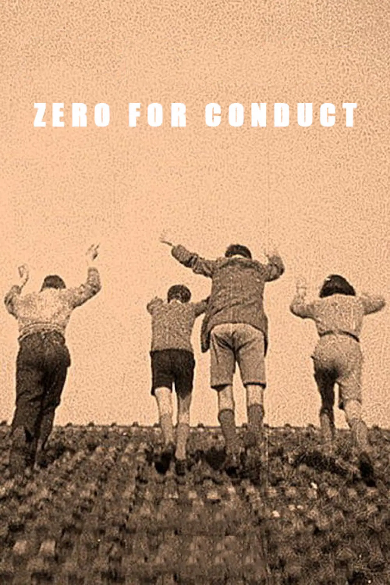 Plakat filmowy "Zéro de conduite : Jeunes diables au collège"