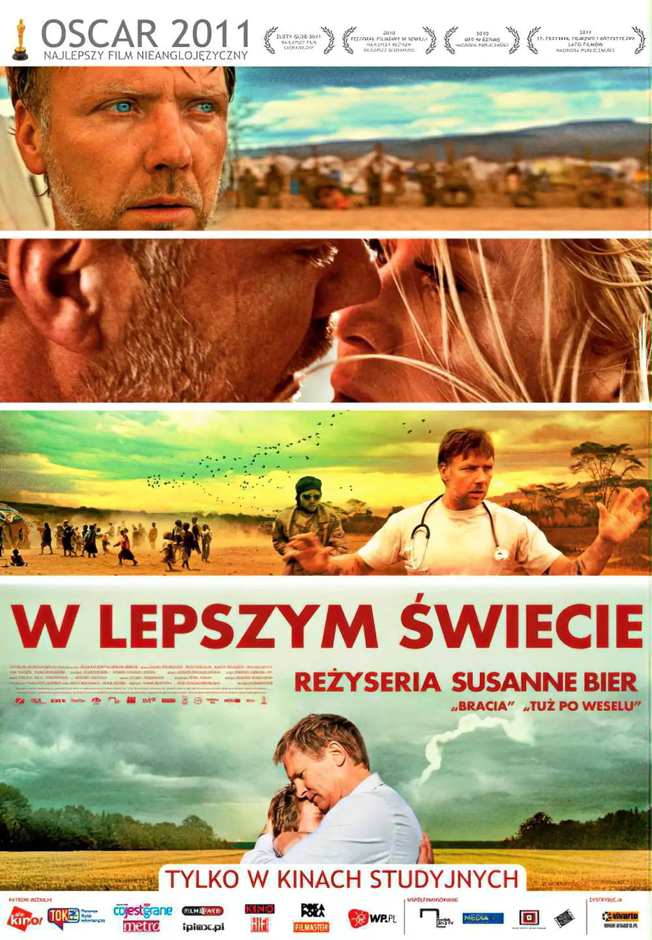 Plakat filmowy "W lepszym świecie"