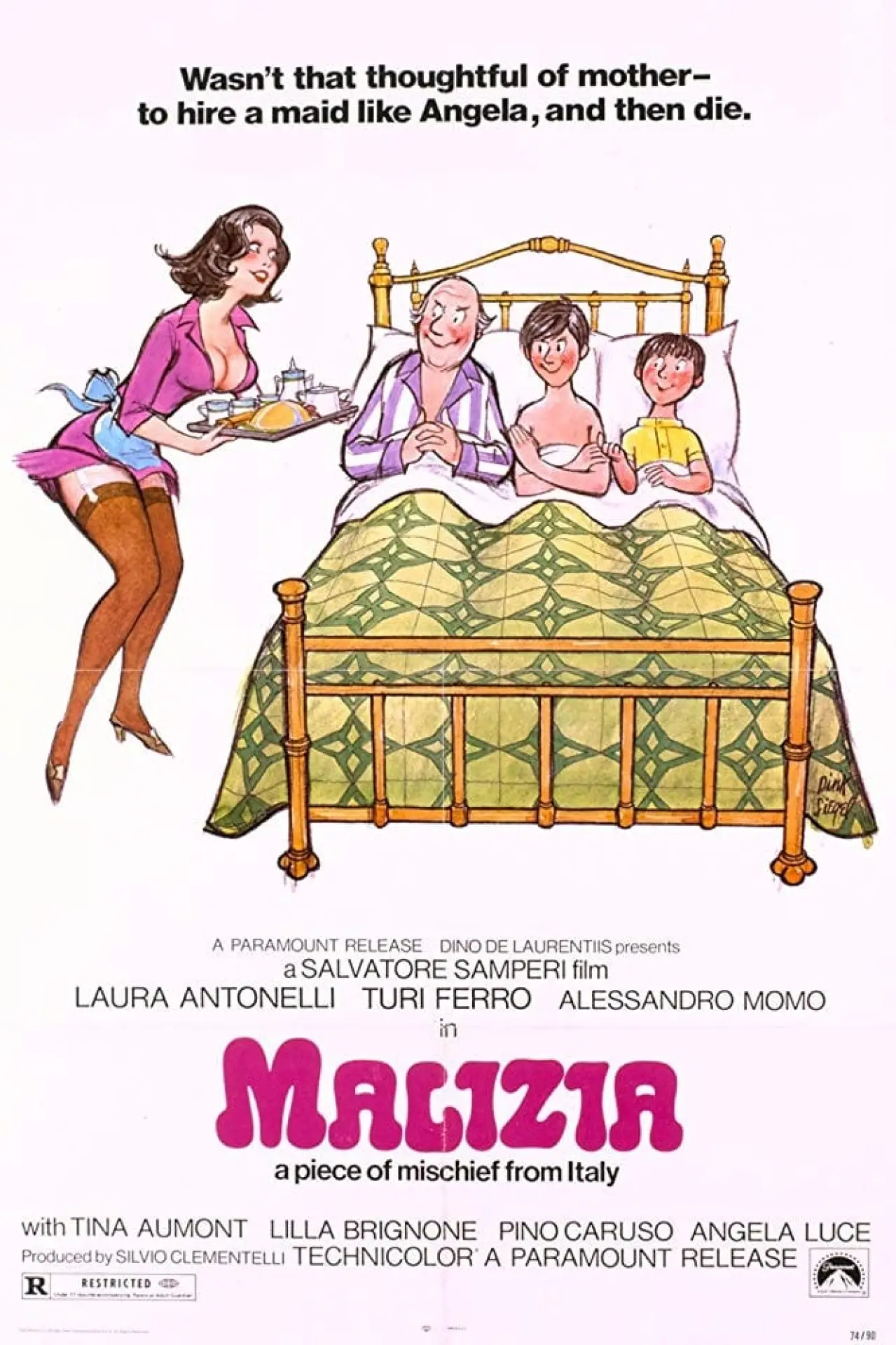 Plakat filmowy "Malizia"