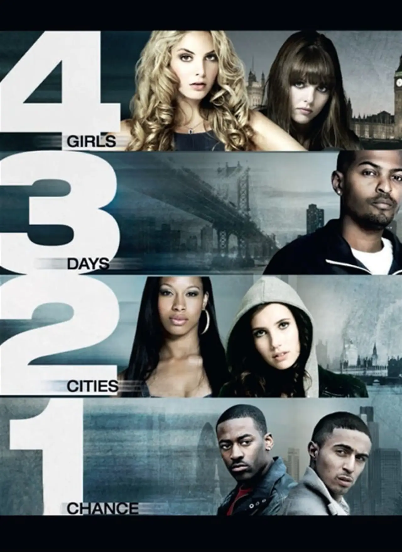 Plakat filmowy "4.3.2.1"