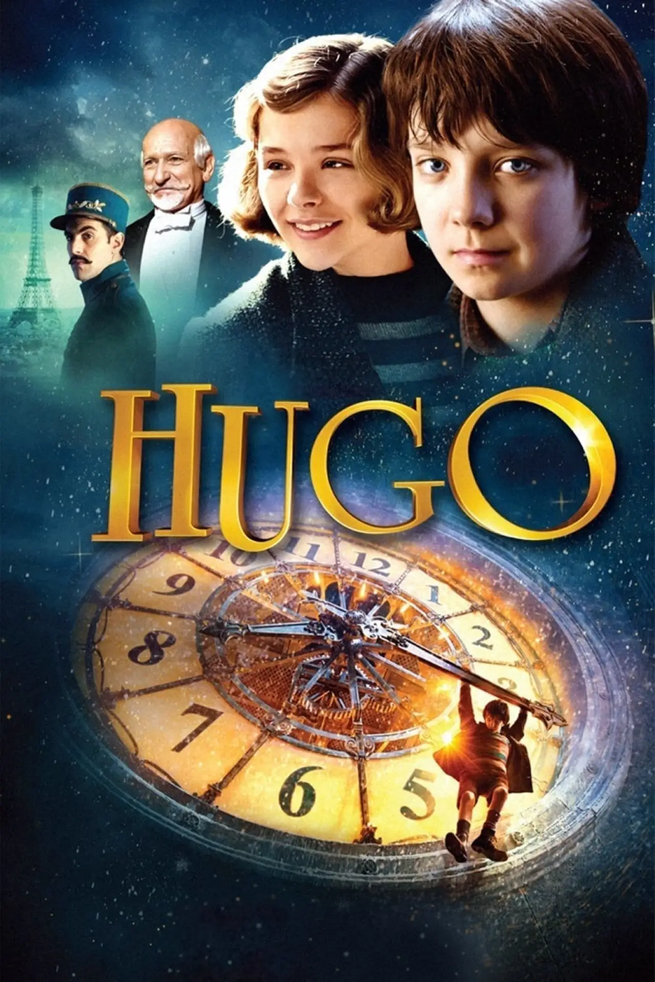 Plakat filmowy "Hugo i jego wynalazek"