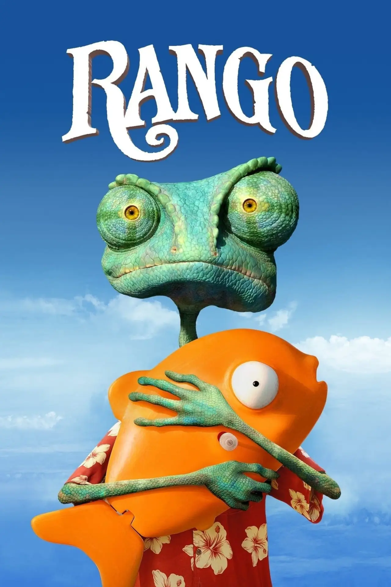 Plakat filmowy "Rango"