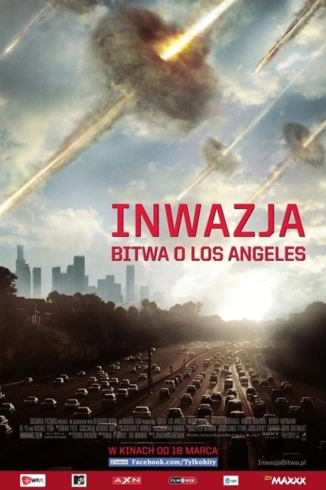 Plakat filmowy "Inwazja: Bitwa o Los Angeles"