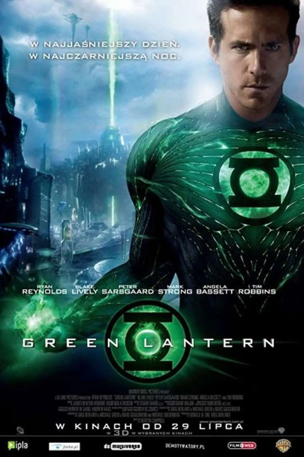 Plakat filmowy "Zielona Latarnia"
