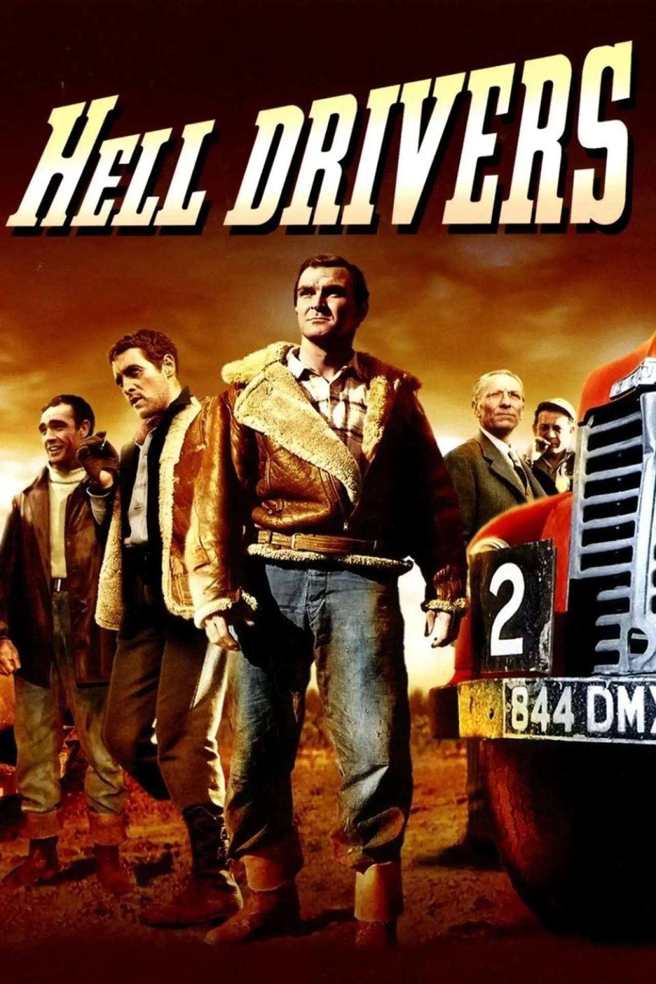 Plakat filmowy "Hell Drivers"
