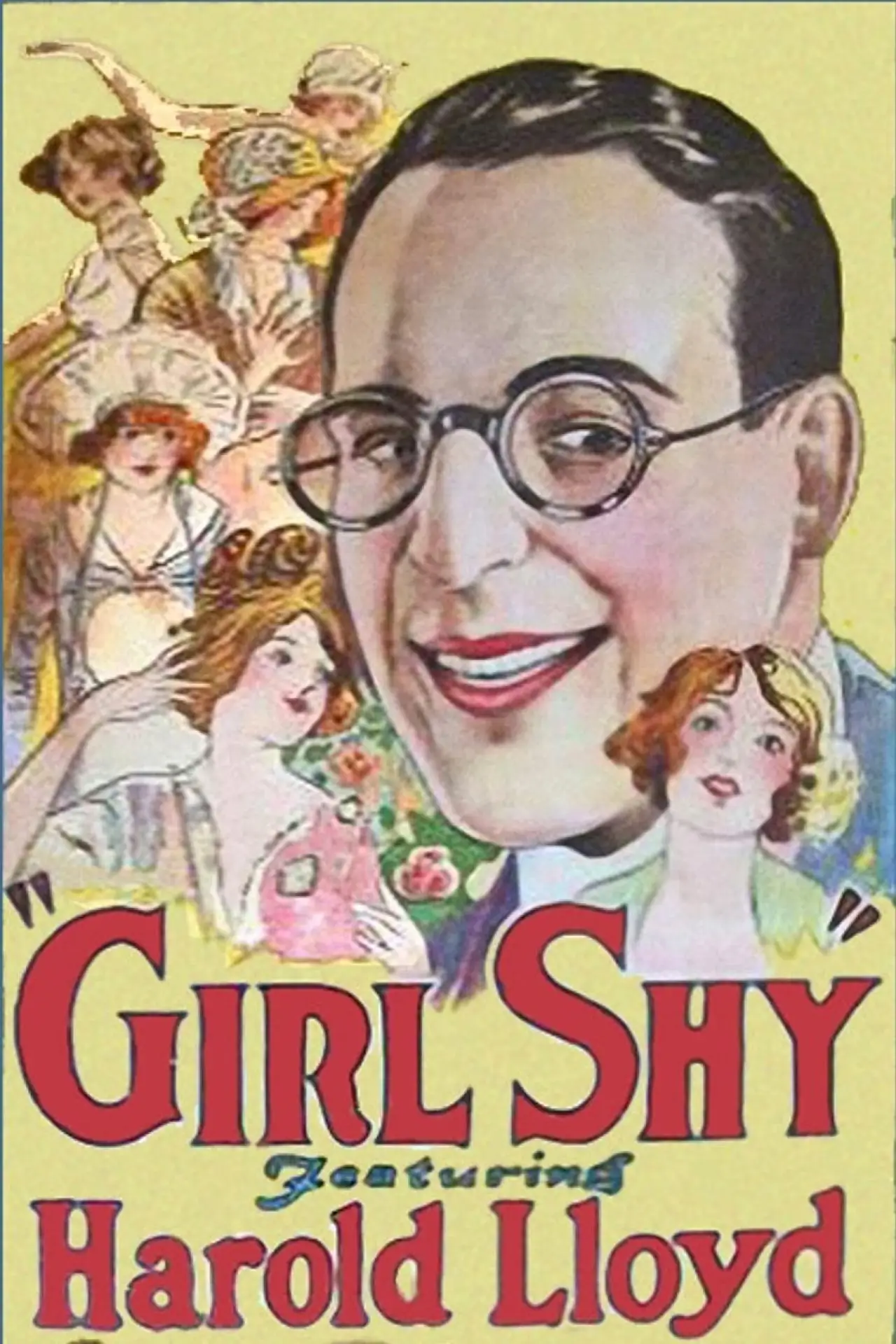 Plakat filmowy "Girl Shy"