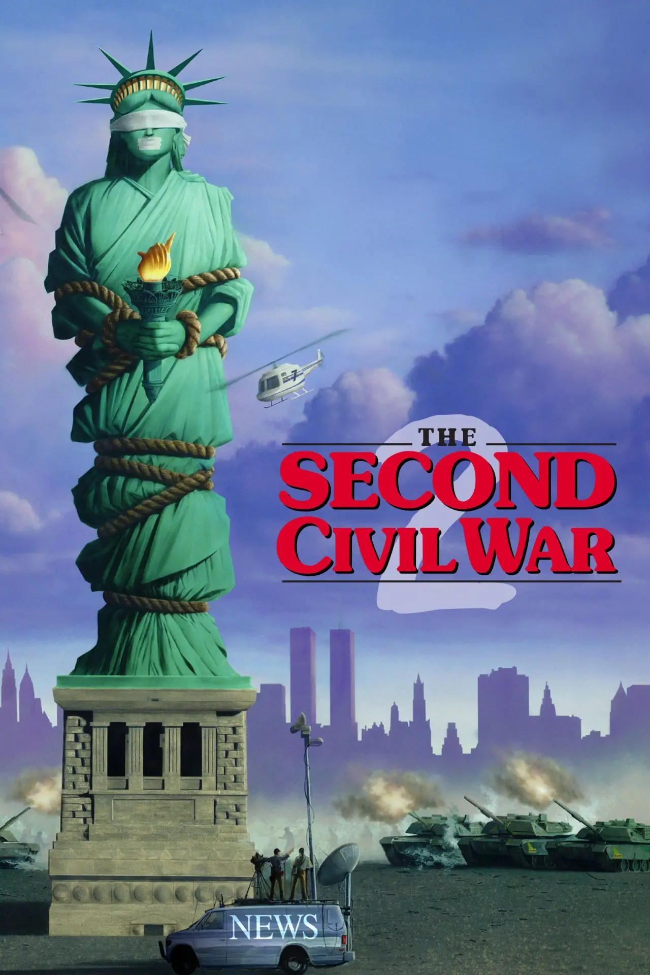 Plakat filmowy "The Second Civil War"