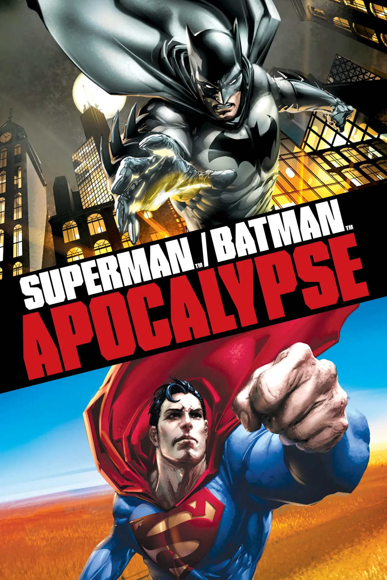 Plakat filmowy "Superman/Batman: Apocalypse"