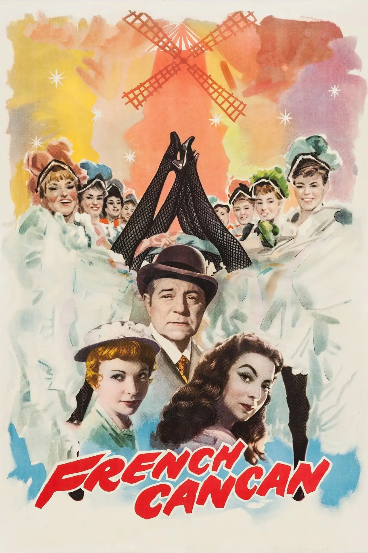 Plakat filmowy "French Cancan"