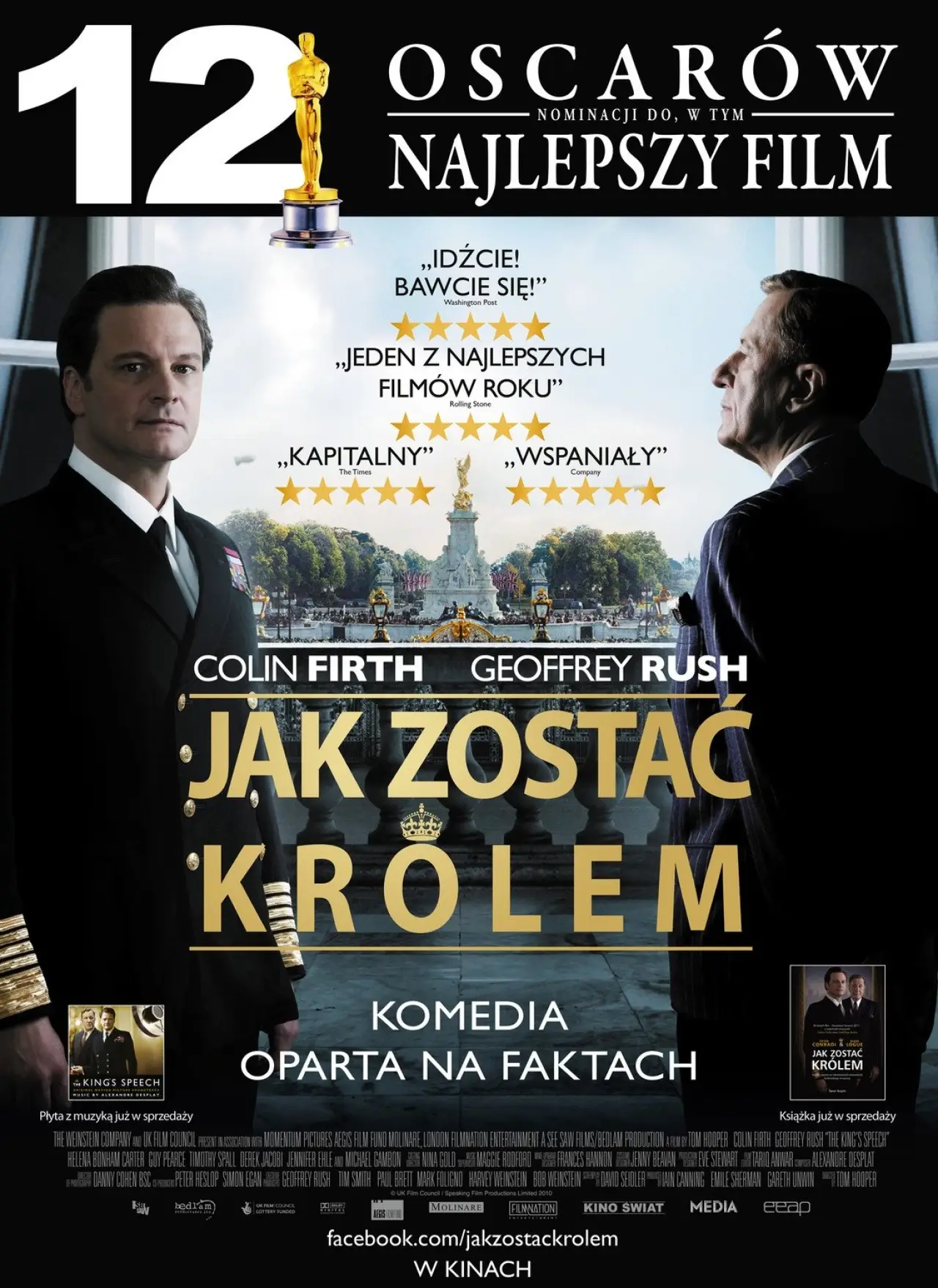 Plakat filmowy "Jak zostać królem"