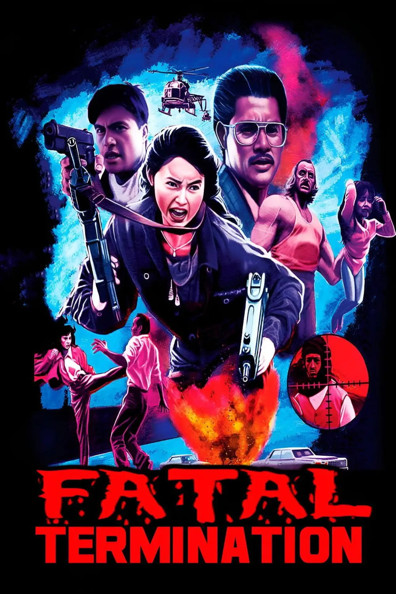 Plakat filmowy "赤色大風暴"