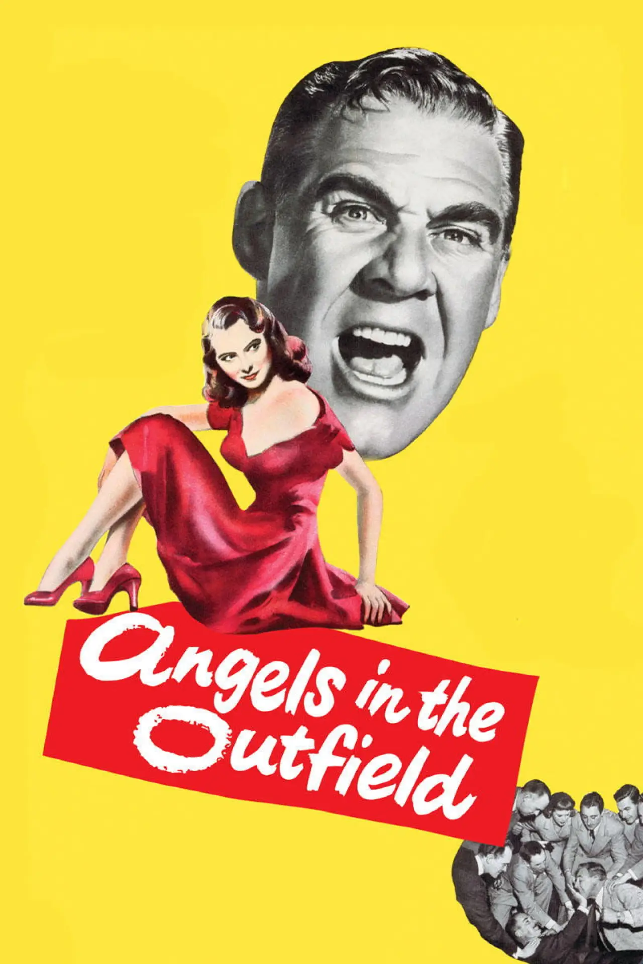 Plakat filmowy "Angels in the Outfield"