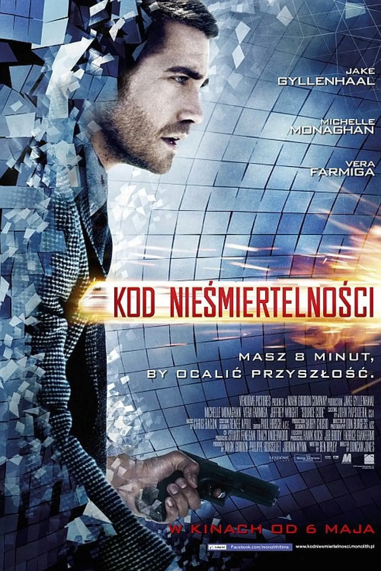 Plakat filmowy "Kod nieśmiertelności"