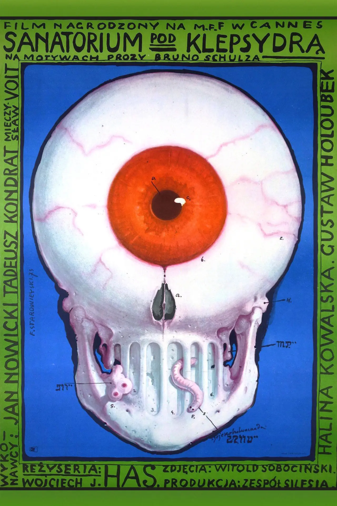Plakat filmowy "Sanatorium pod Klepsydrą"