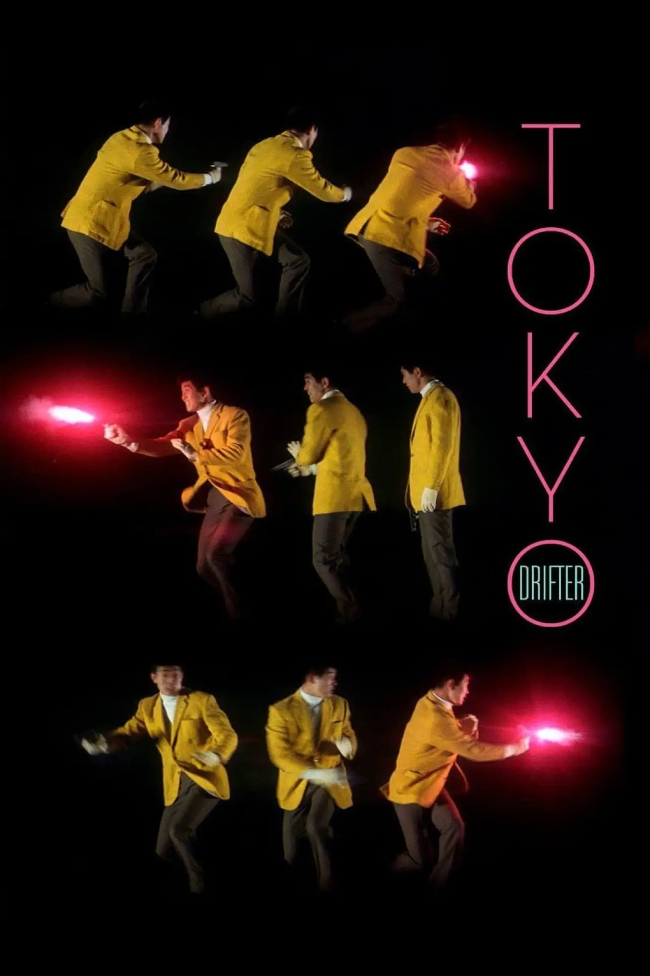 Plakat filmowy "Człowiek z Tokio"