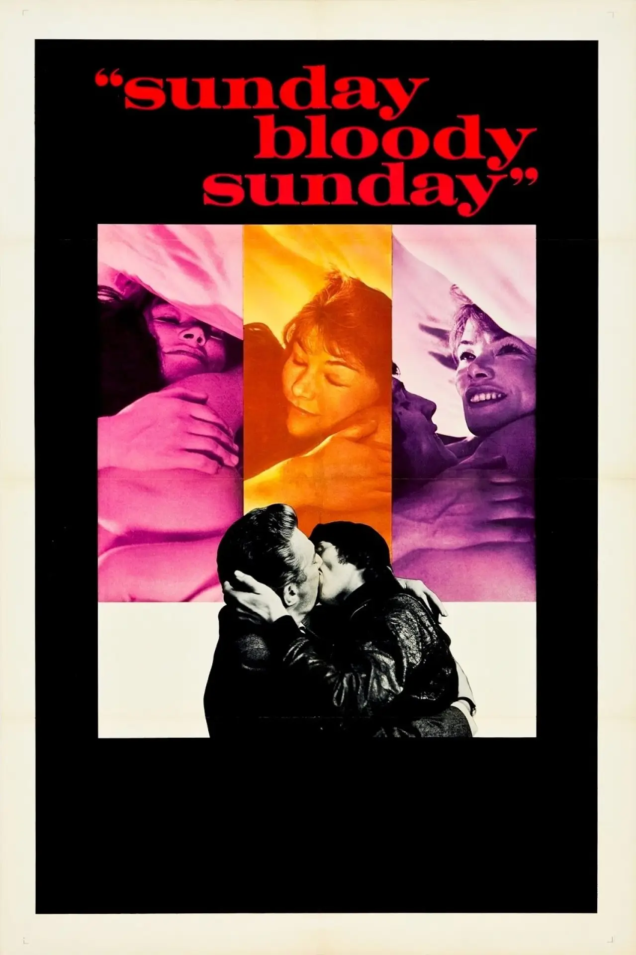 Plakat filmowy "Ta przeklęta niedziela"