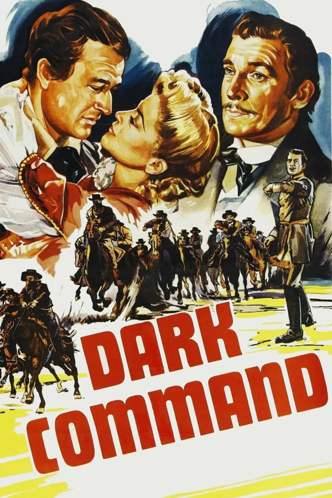 Plakat filmowy "Dark Command"