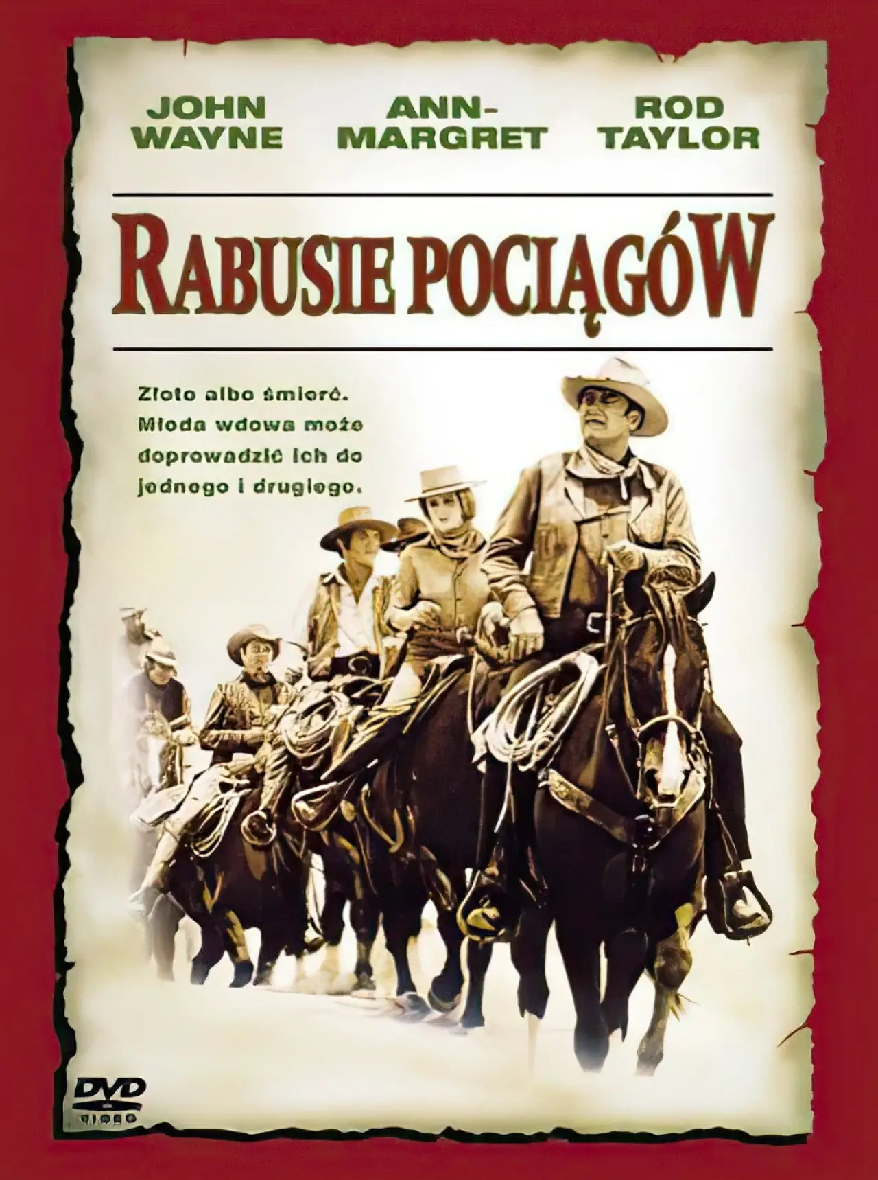 Plakat filmowy "Rabusie pociągów"