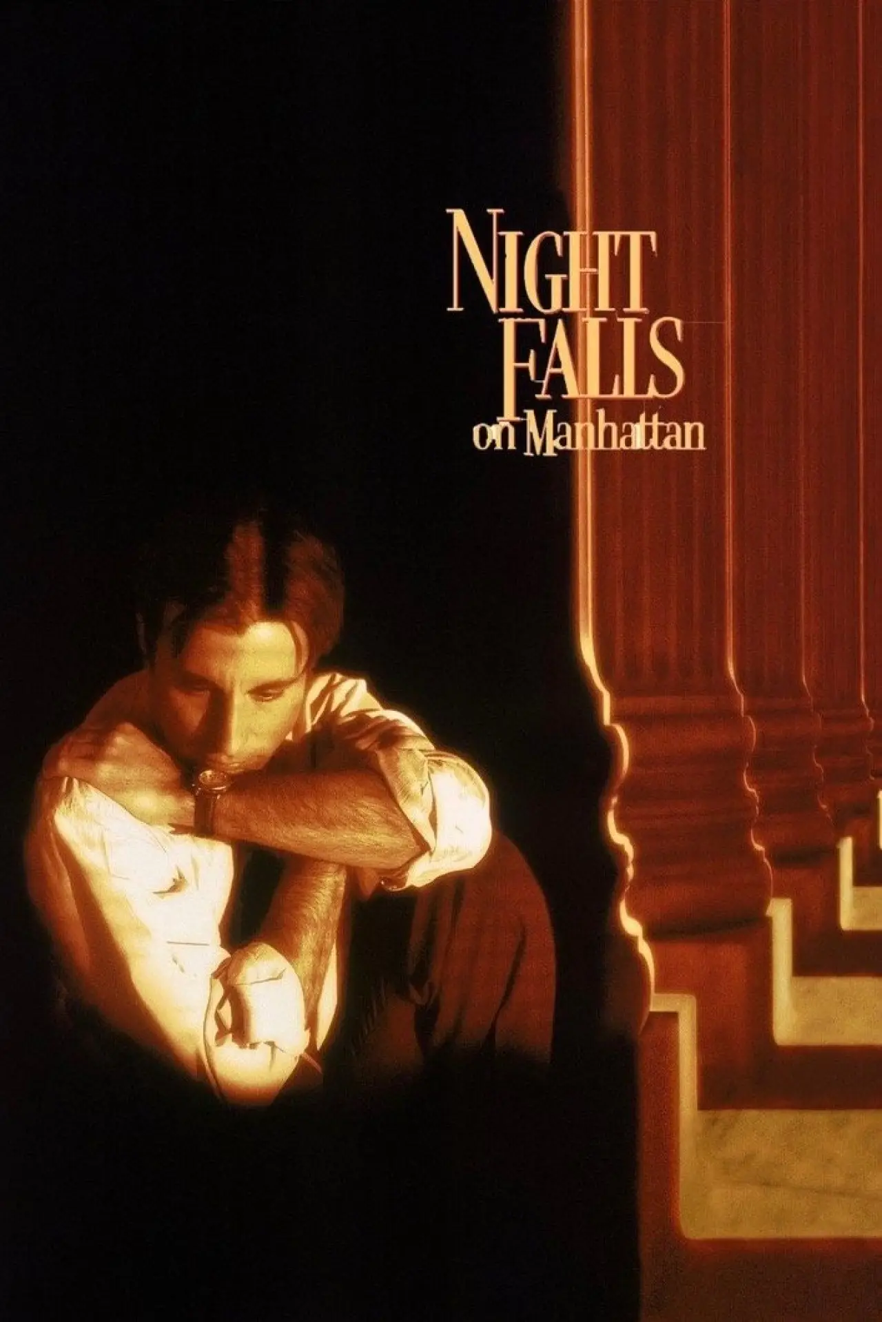Plakat filmowy "Noc na Manhattanie"