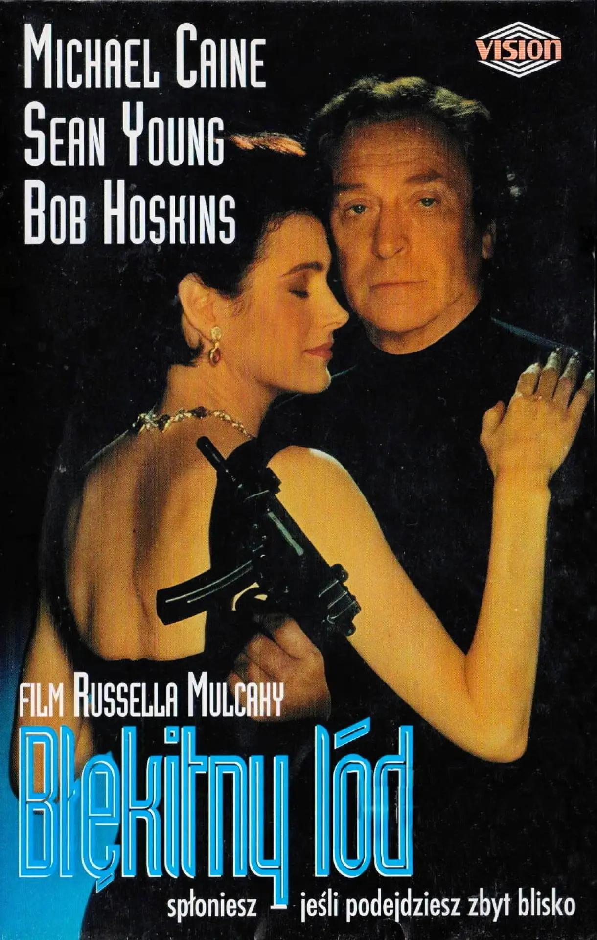 Plakat filmowy "Błękitny lód"