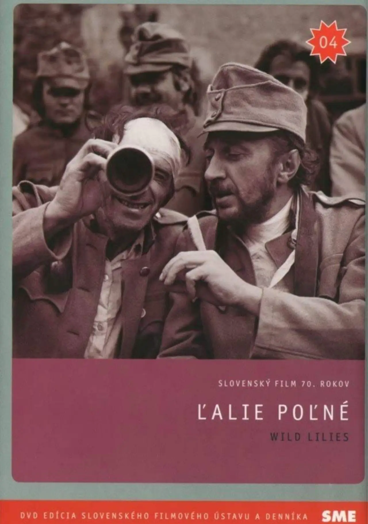 Plakat filmowy "Ľalie poľné"