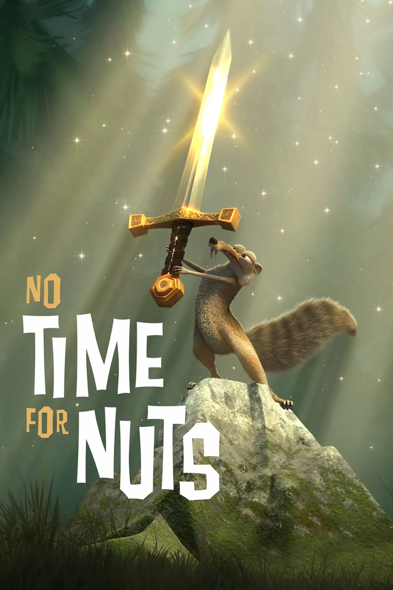 Plakat filmowy "Nie czas na żołędzie"