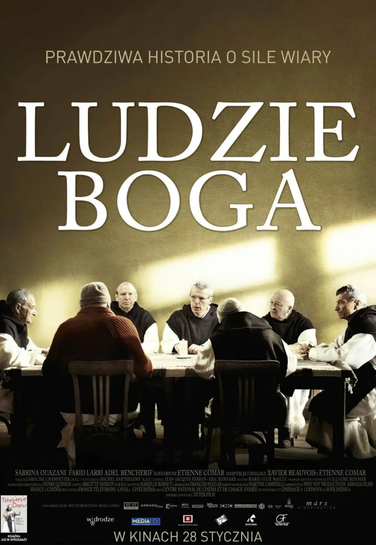 Plakat filmowy "Ludzie Boga"
