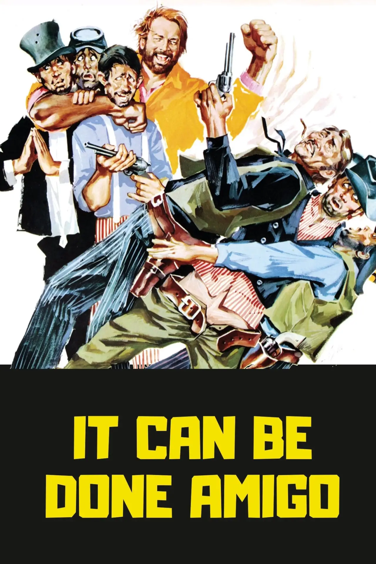 Plakat filmowy "To się da zrobić, amigo"