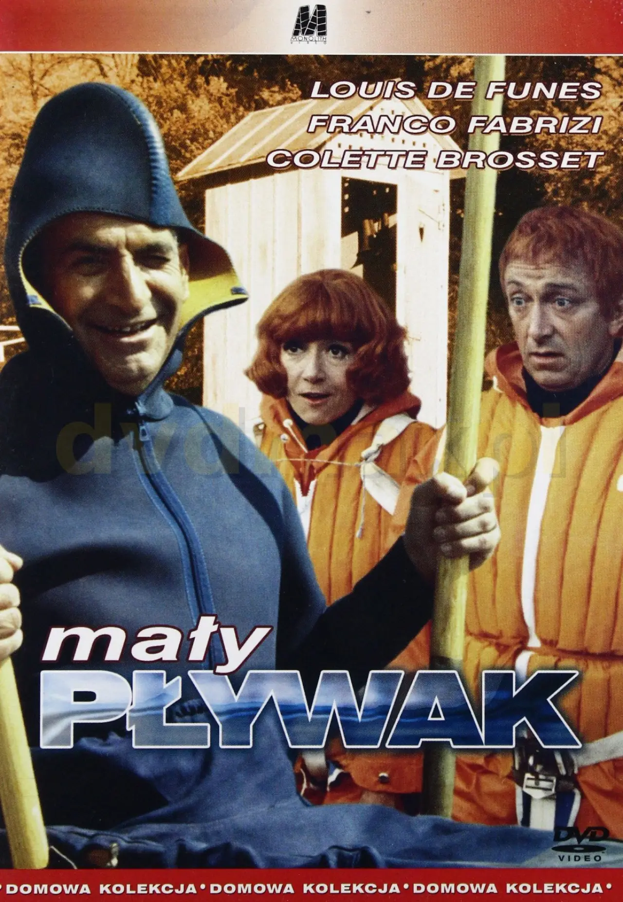 Plakat filmowy "Mały pływak"