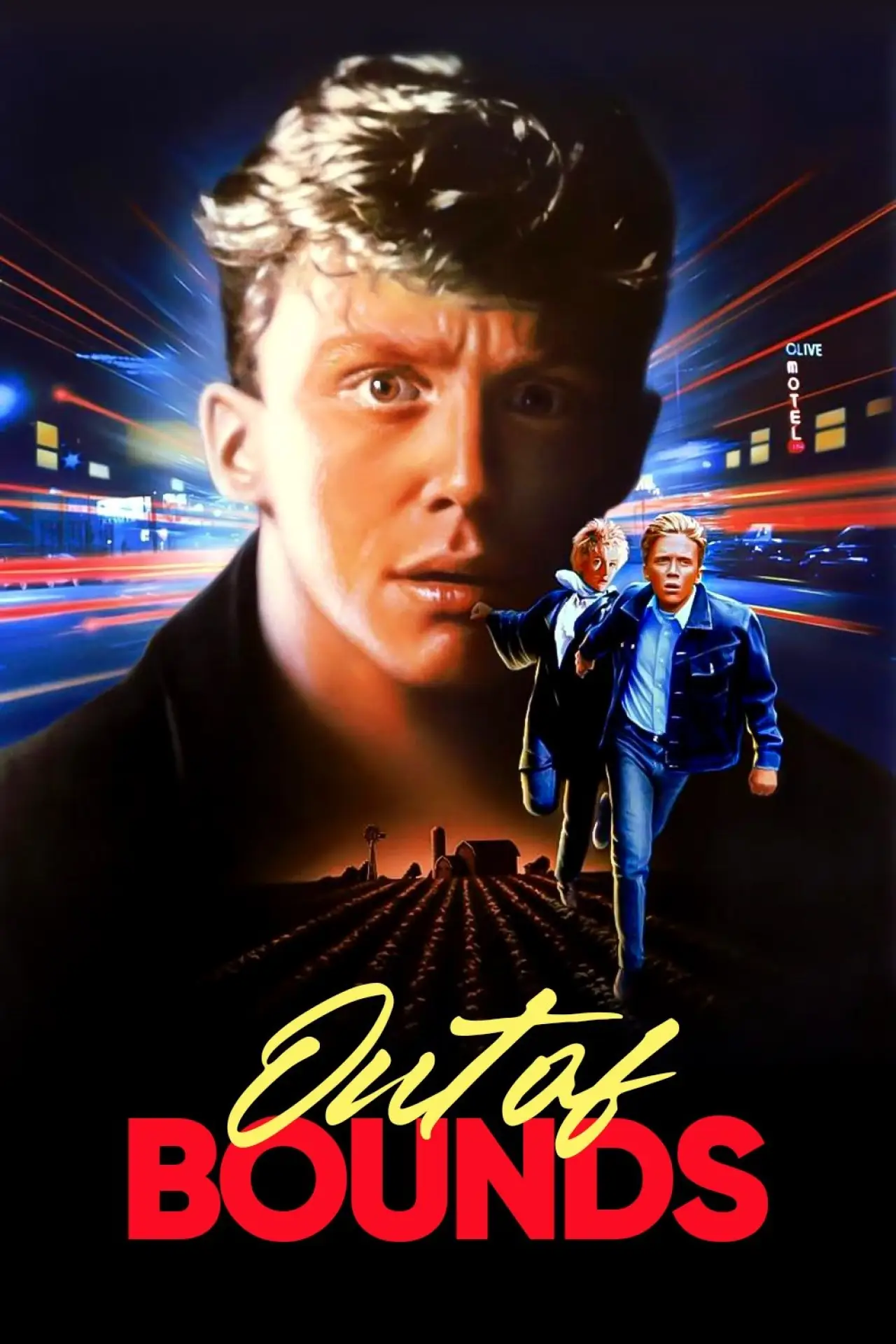 Plakat filmowy "Out of Bounds"