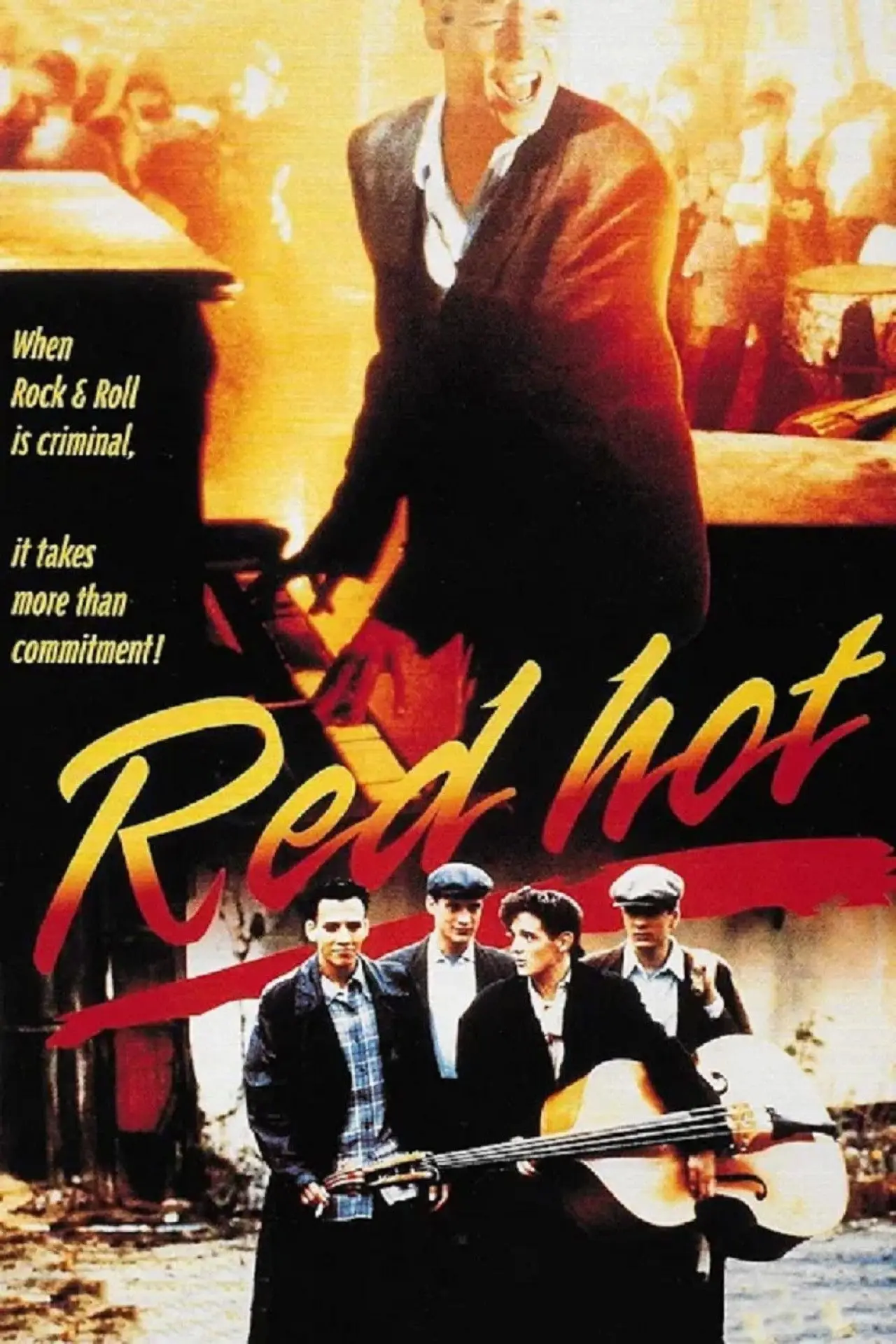 Plakat filmowy "Red Hot"