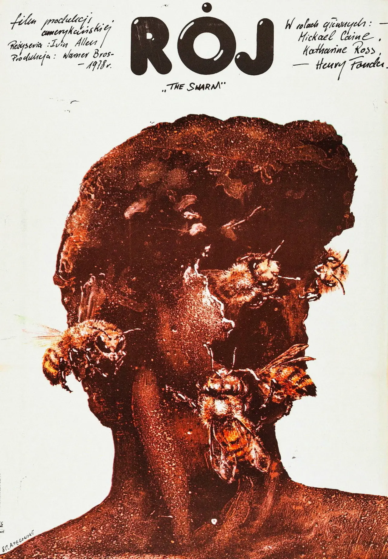 Plakat filmowy "Rój"
